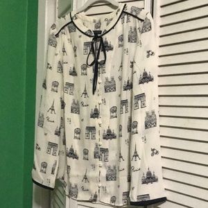 Talbots Paris blouse